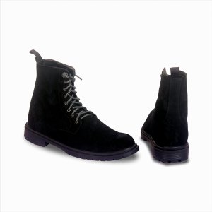 Chelsea Lace-up Boot - Black, 42